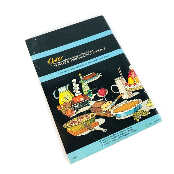 Osterizer Blender Spin Cookery Cookbook Vintage 1970's - Picture 2 of 7